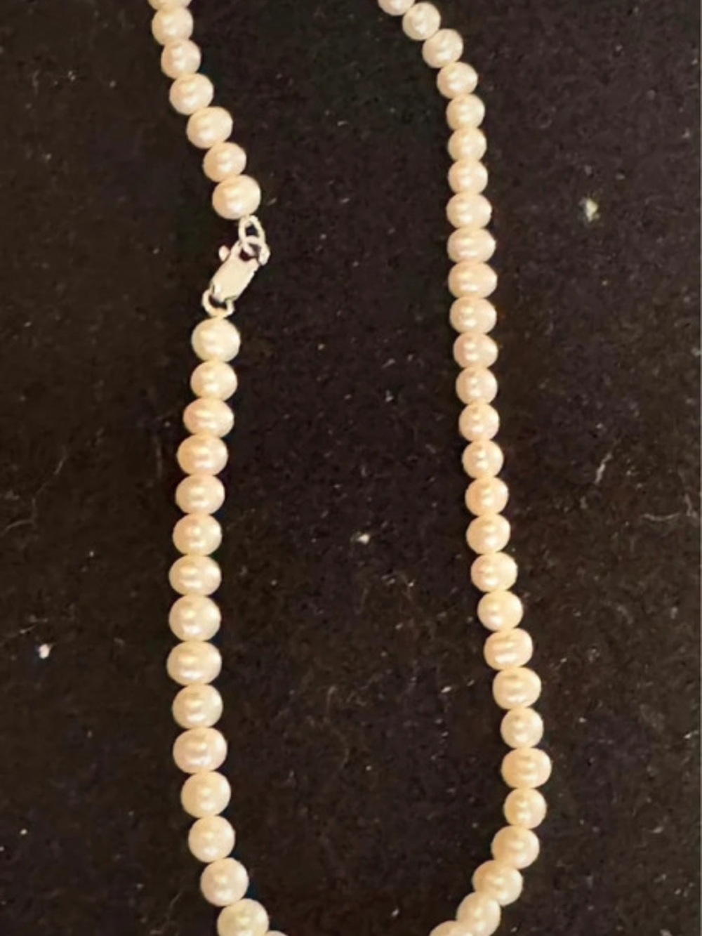 Honora Classic Cream Pearl Necklace with Silver Clasp